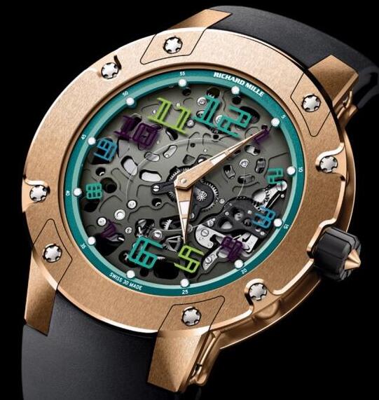 Review Richard Mille RM 033 Sentebale Red Gold Copy Watch - Click Image to Close